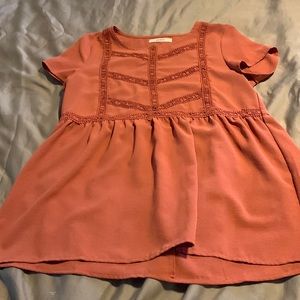 Coral colored float top